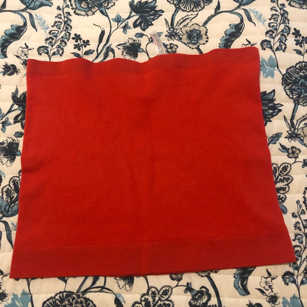 Red Bandeau/Tube Top